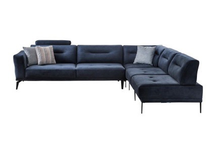 L-shape luxury living room 4-seater fabric sofa corner sofa modern design